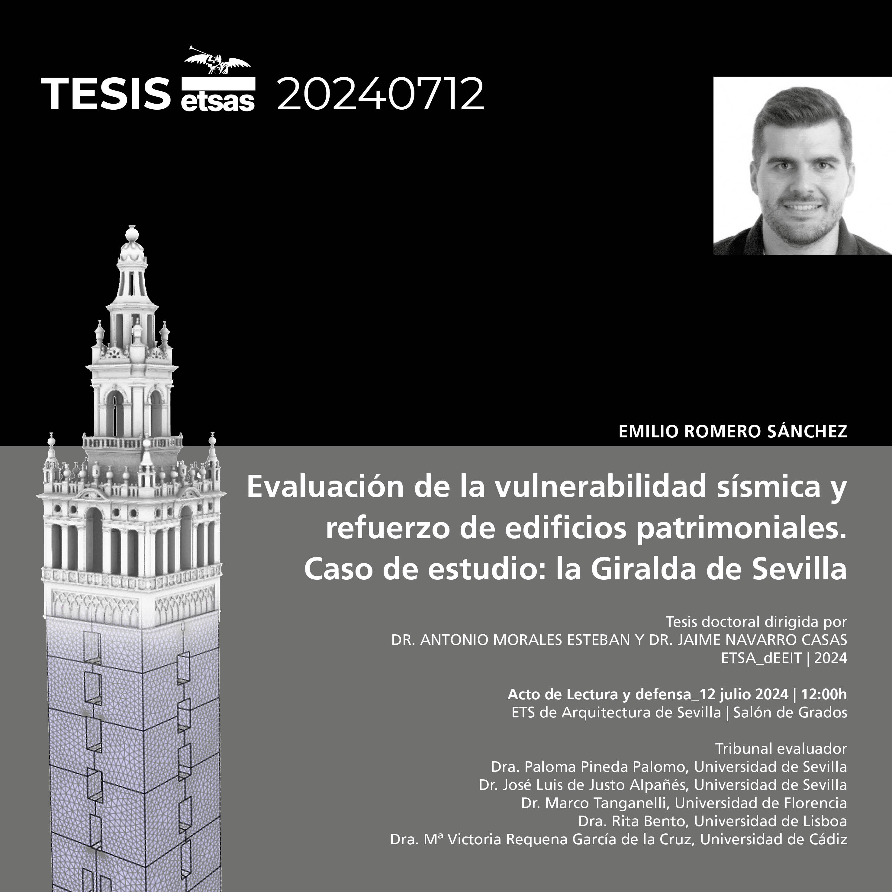 Evaluación de la vulnerabilidad sísmica y refuerzo de edificios patrimoniales. Caso de estudio: la Giralda de Sevilla