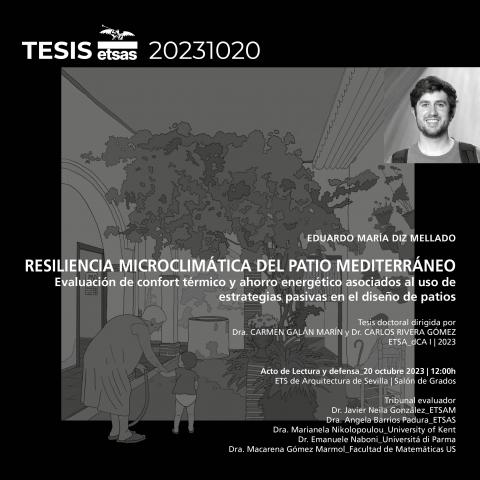 Acto de lectura y defensa de Tesis doctoral Eduardo Maria Diz Mellado