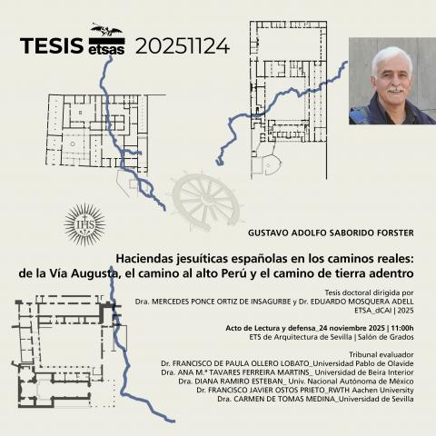 Haciendas jesuíticas españolas en los caminos reales: de la Vía Augusta, el camino al alto Perú y el camino de tierra adentro